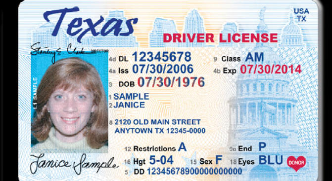 Texas Drivers License Restriction P - renewrisk